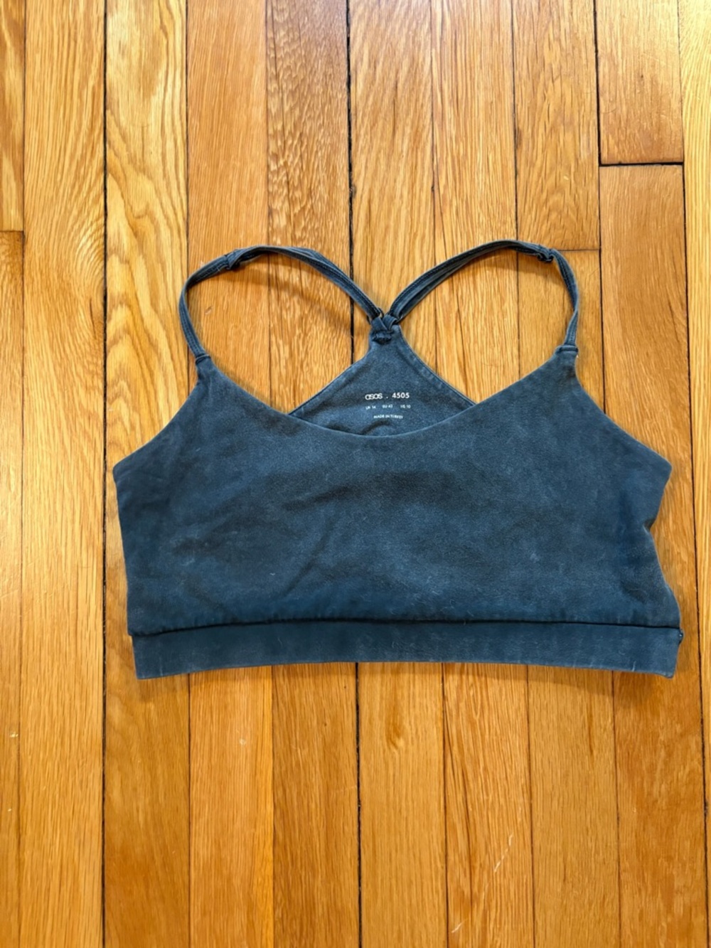 ASOS Black Cross-Back Bralette